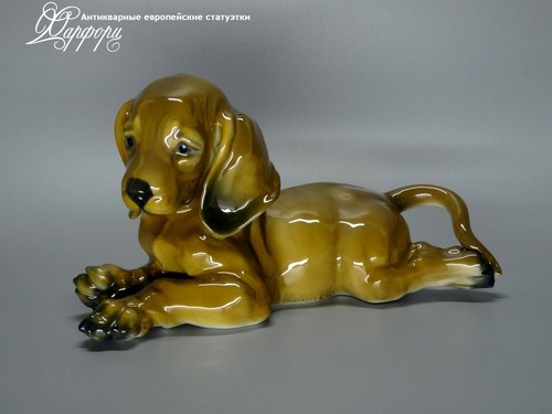 Купить фарфоровую статуэтку Rosenthal Щенок таксы